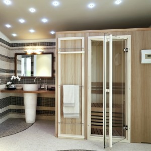 SAUNA BAGNO BEIGE